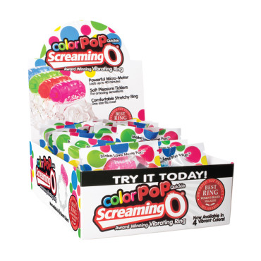 Screaming O Color Pop Quickie - Asst. Colors Box of 24