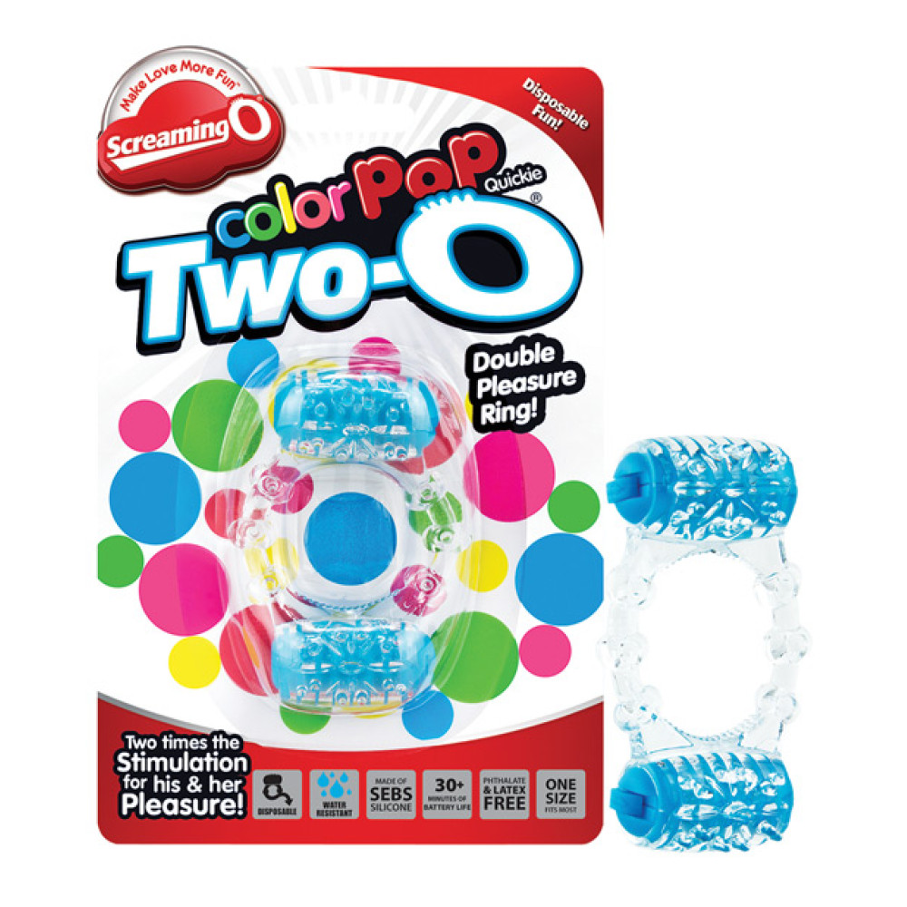 Screaming O Color Pop Quickie Two-O - Blue