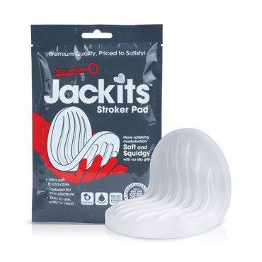 Screaming O Jackits Stroker Pad - Clear