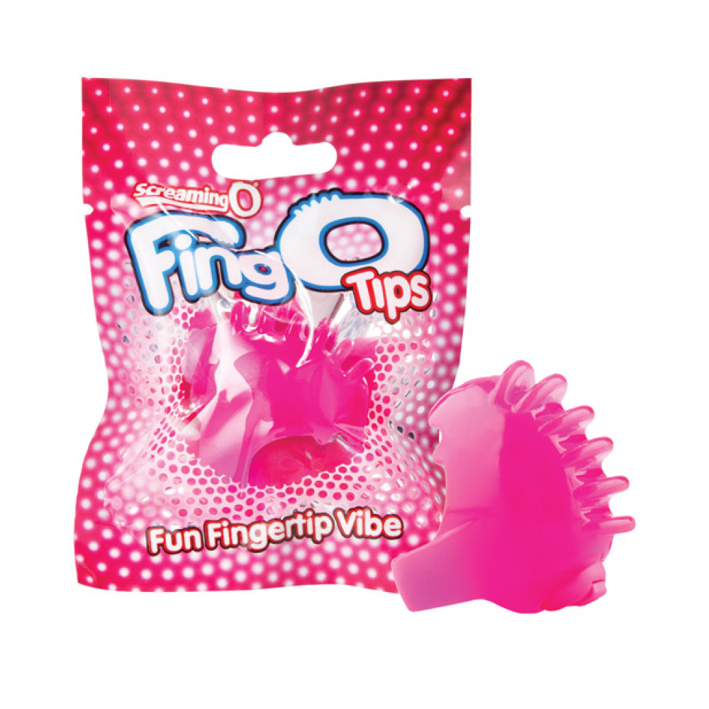 Screaming O FingO Tips - Pink