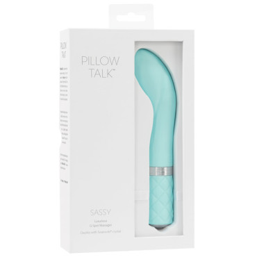Pillow Talk Sassy G Spot Vibrator - Teal