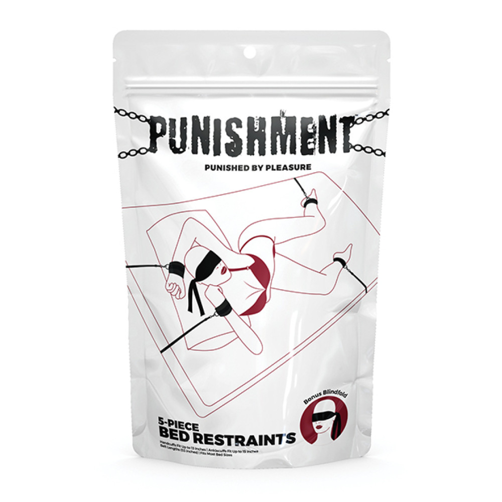 Punishment 5 pc Bed Restraints