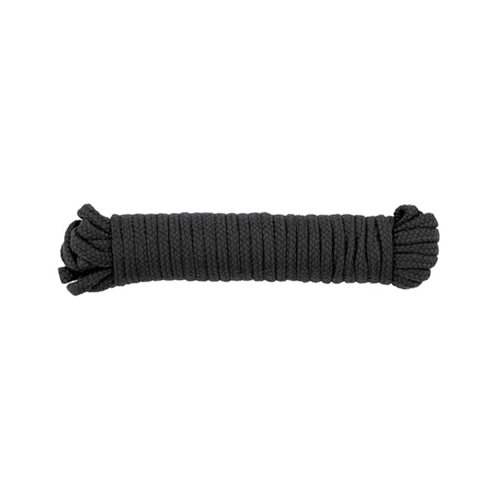 Spartacus Bondage Rope - 33ft Black