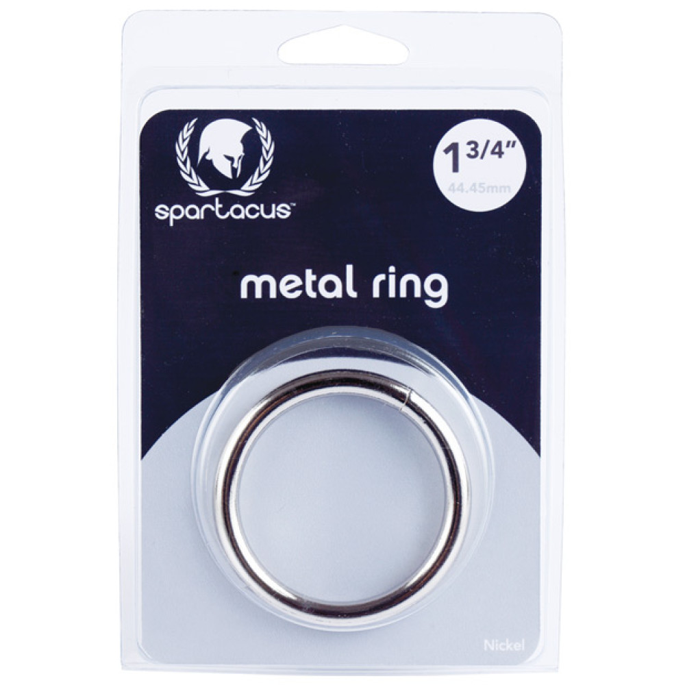Spartacus 1.75" Nickel Cock Ring