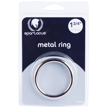 Spartacus 1.75" Nickel Cock Ring