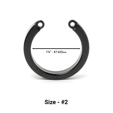 Cock Cage U-Ring #2 - Black