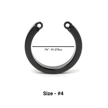 Cock Cage U-Ring #4 - Black