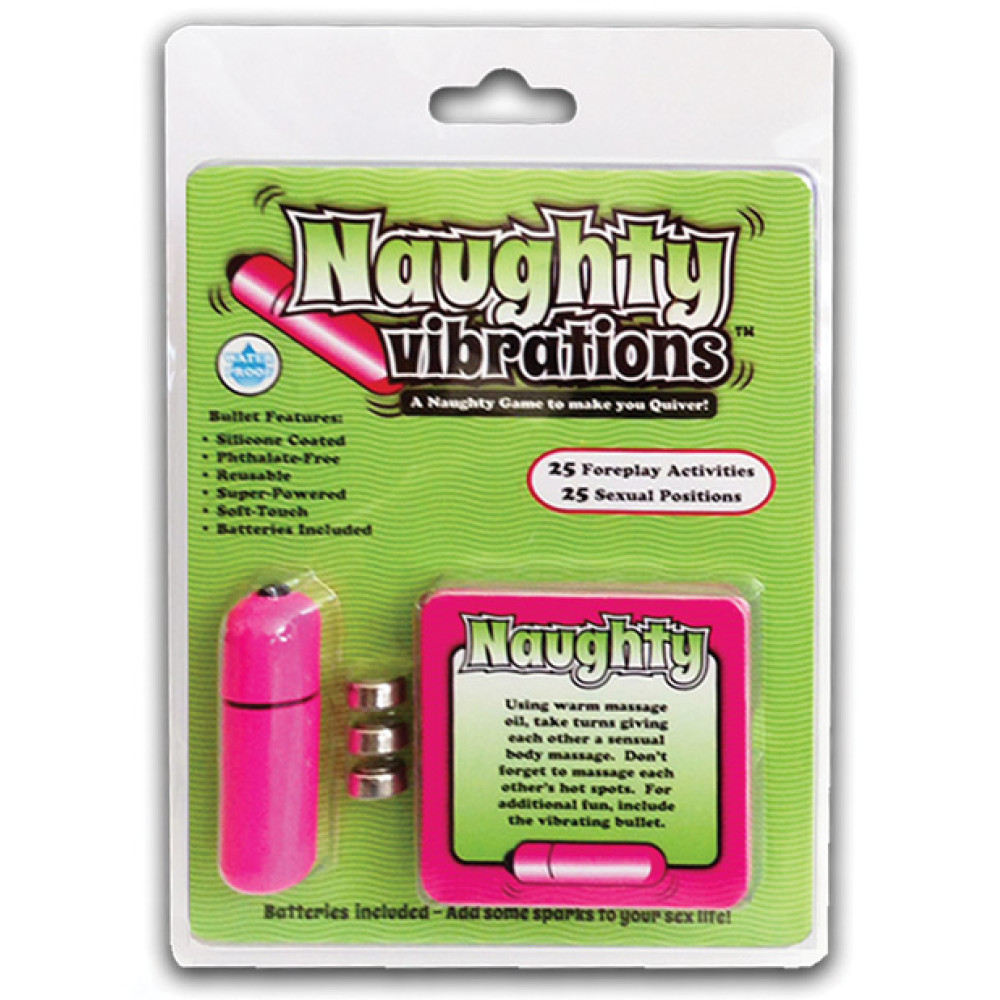 Naughty Vibrations Game w/Bullet