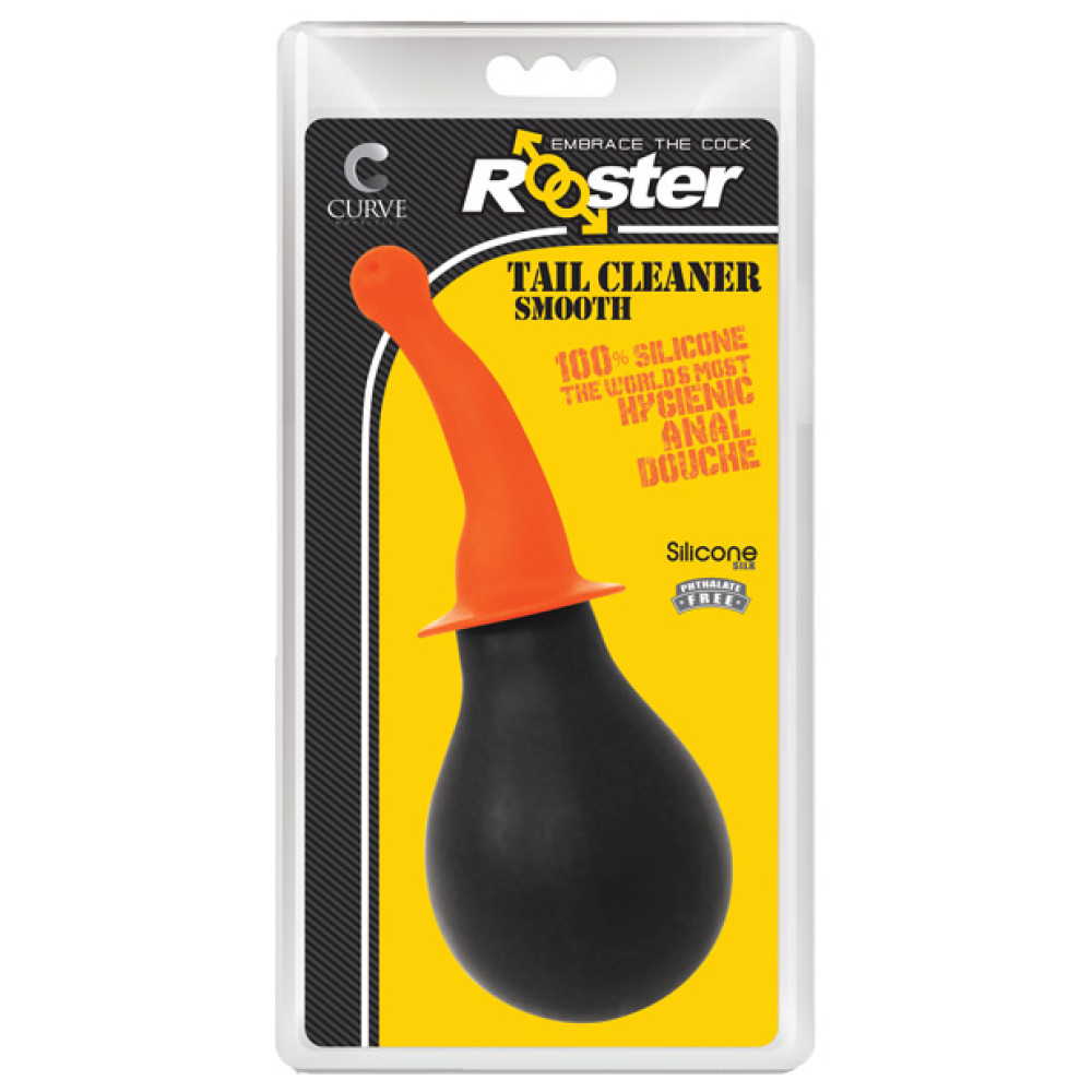 Curve Toys Rooster Tail Cleaner Smooth - Orange