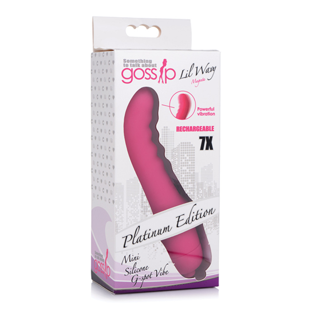 Curve Toys Gossip Lil Wavy 7X Mini G Spot Vibe - Magenta