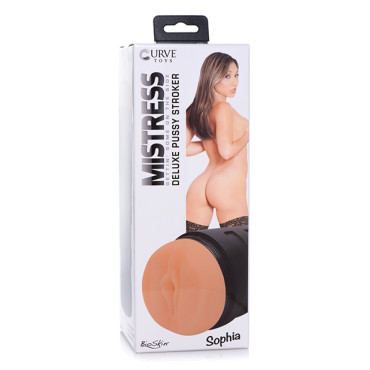 Curve Toys Mistress Sophia Deluxe Pussy Stroker - Tan