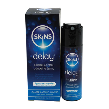 Skins Lidocaine Delay Spray - 15 ml