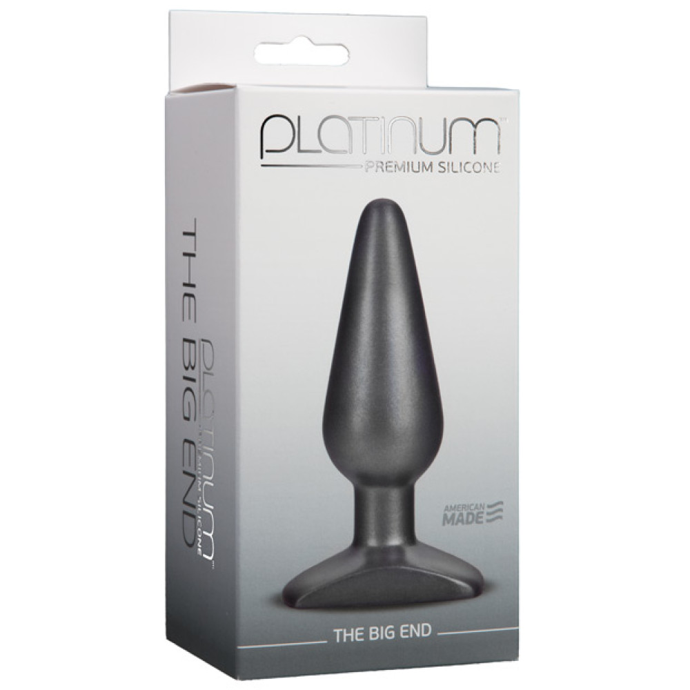 Platinum Silicone the Big End - Charcoal