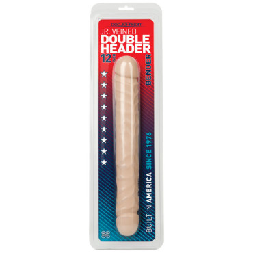 12" Jr. Double Header Bender - White