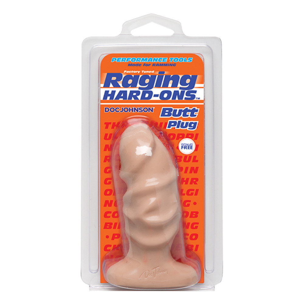 Raging Hard Ons Butt Plug - Large
