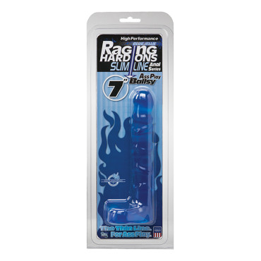 Raging Hard Ons Slimline 7" Ballsy - Blue Jelly