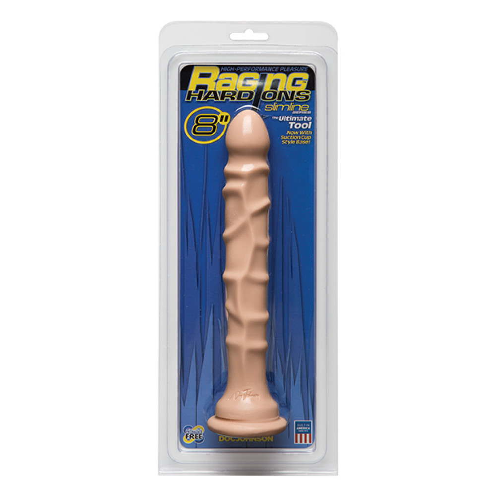 Raging Hard Ons Slimline 8" Dong w/Suction Cup