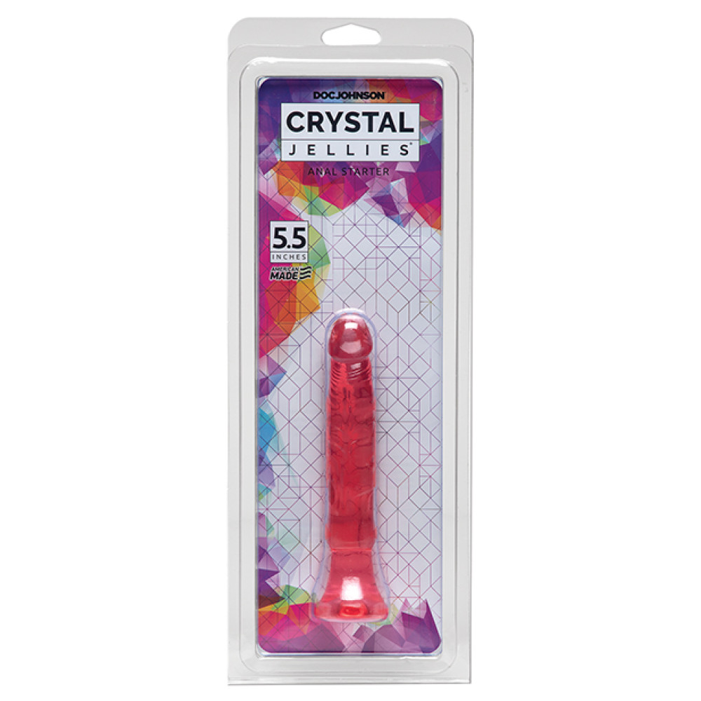 Crystal Jellies 5.5" Anal Starter - Pink