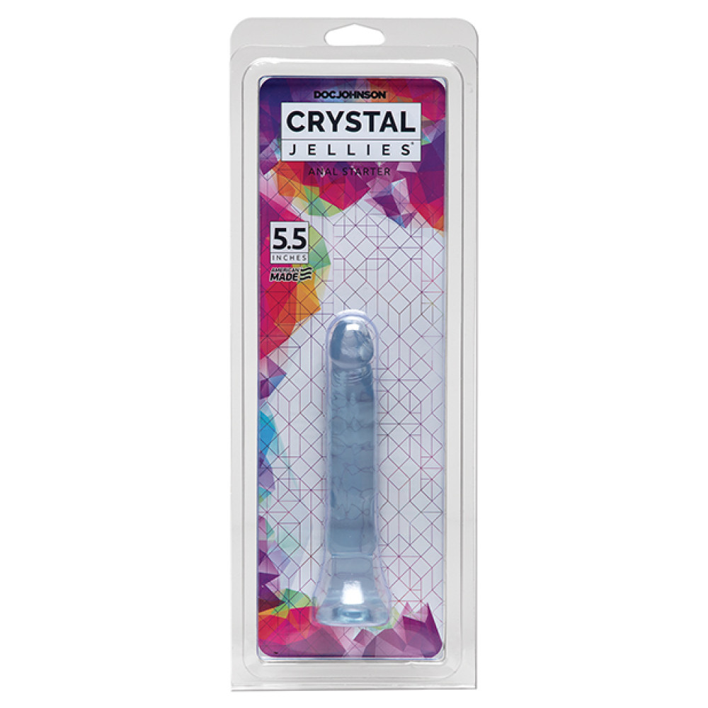 Crystal Jellies 5.5" Anal Starter - Clear