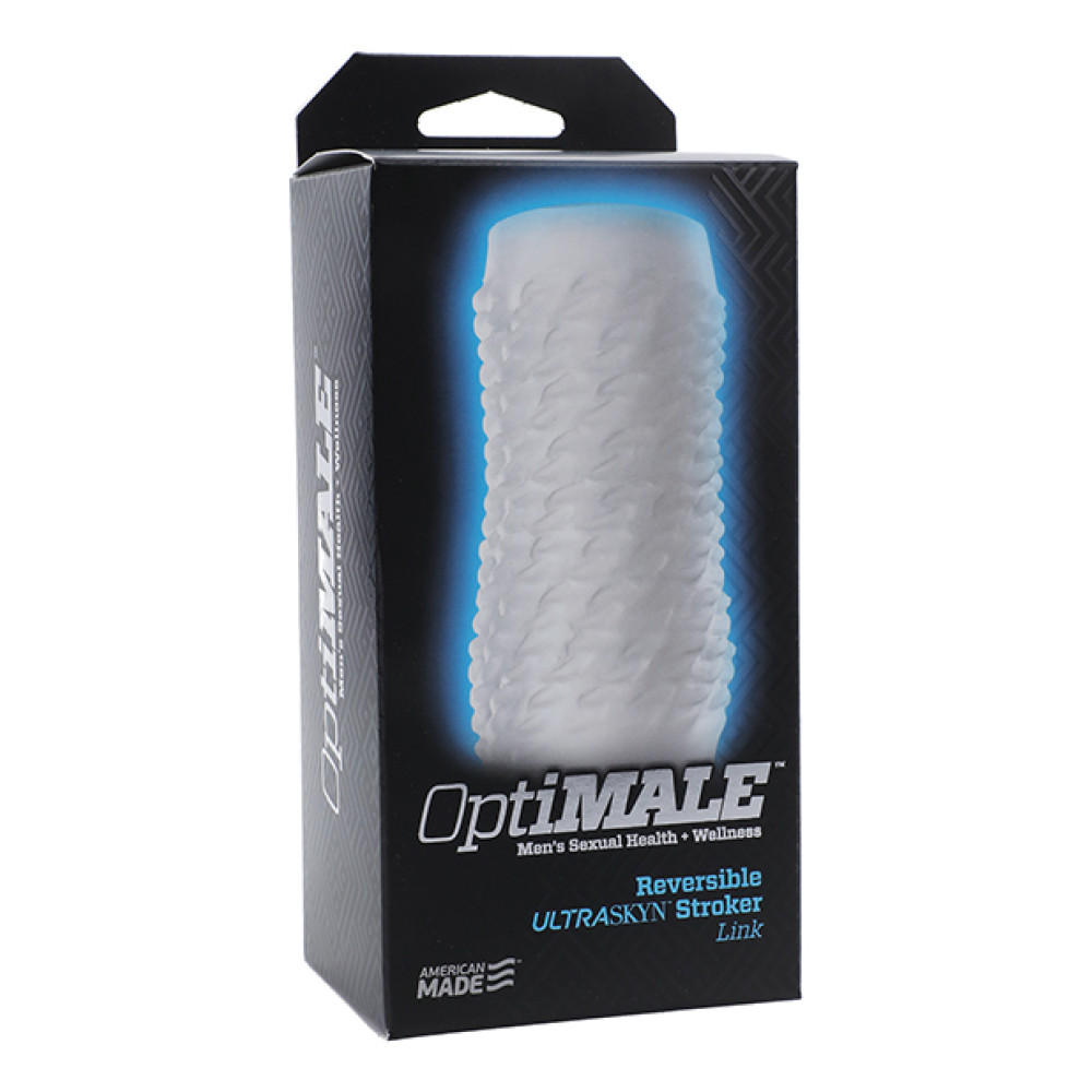 OptiMale 2 Way Strokers  Link- Clear