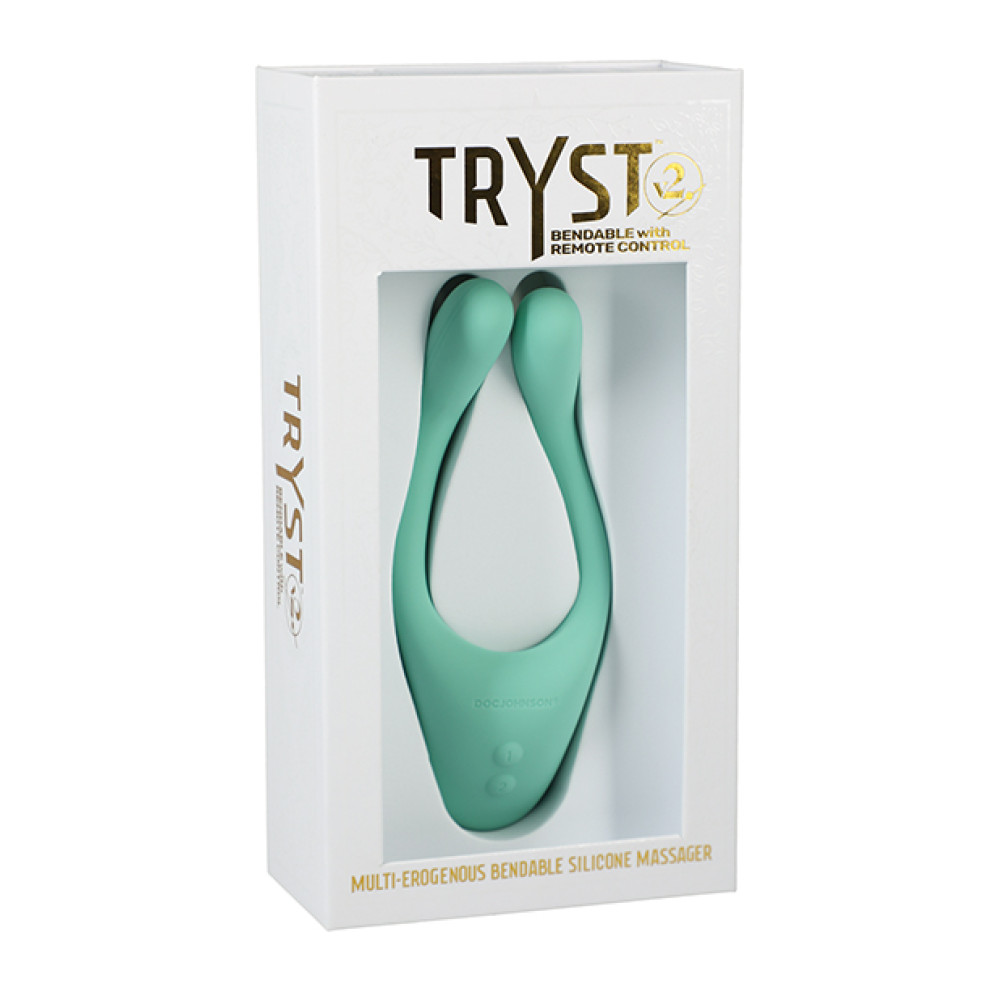 Tryst V2 Bendable Multi Zone Massager w/Remote - Mint