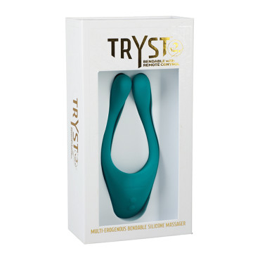 Tryst V2 Bendable Multi Zone Massager w/Remote - Teal