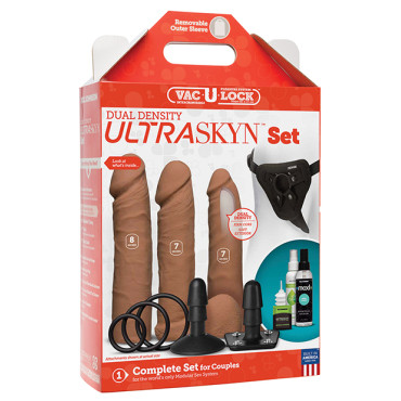 Vac-U-Lock Dual Density ULTRASKYN Set - Caramel