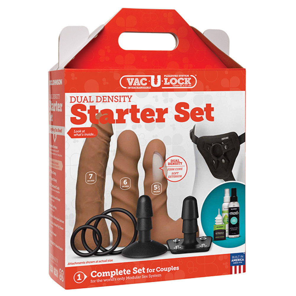Vac-U-Lock Dual Density Starter set - Caramel