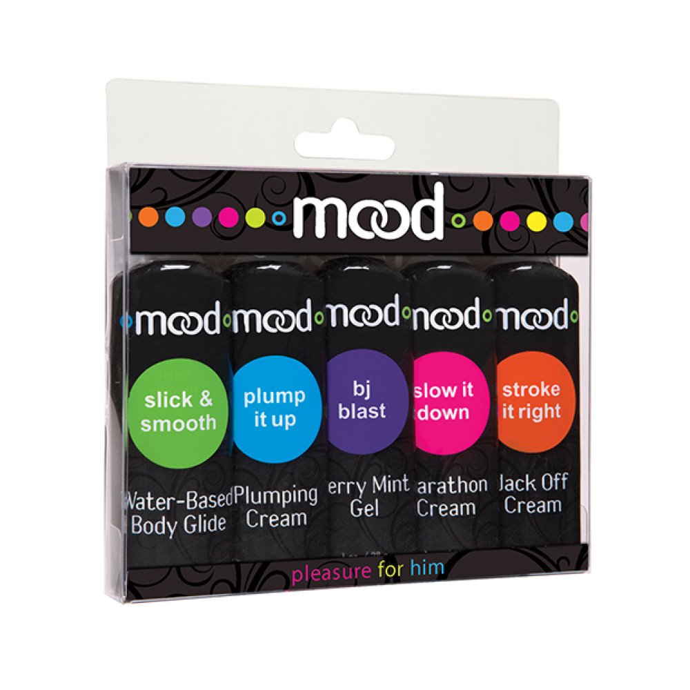 Mood Lube Pleasure for Him - Asst. Pack of 5
