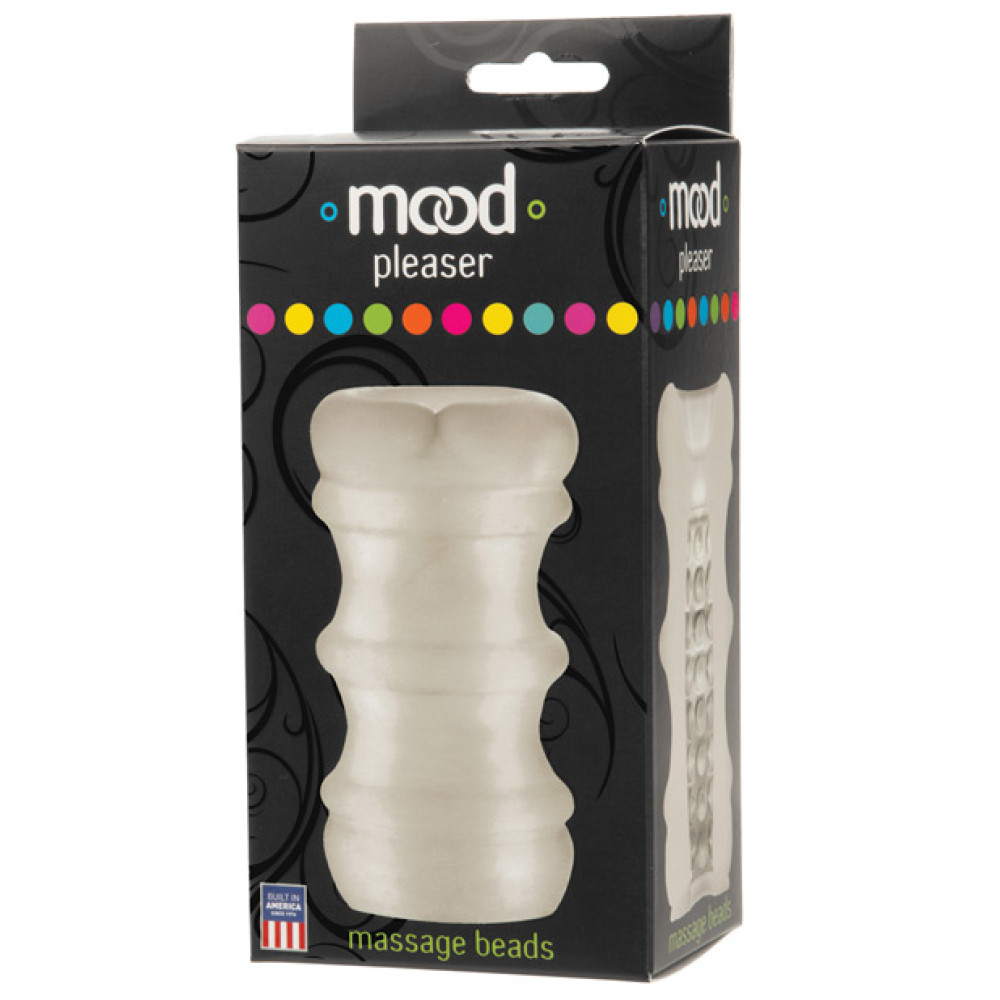 Mood Ultraskyn Massage Beads Stroker - Frost