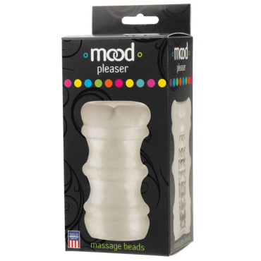 Mood Ultraskyn Massage Beads Stroker - Frost