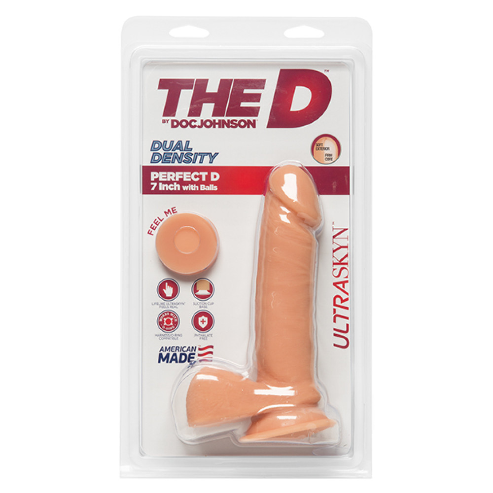 The D 7" Dual Density Perfect D w/Balls - Vanilla
