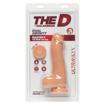 The D 7.5" Dual Density Master D w/Balls - Vanilla