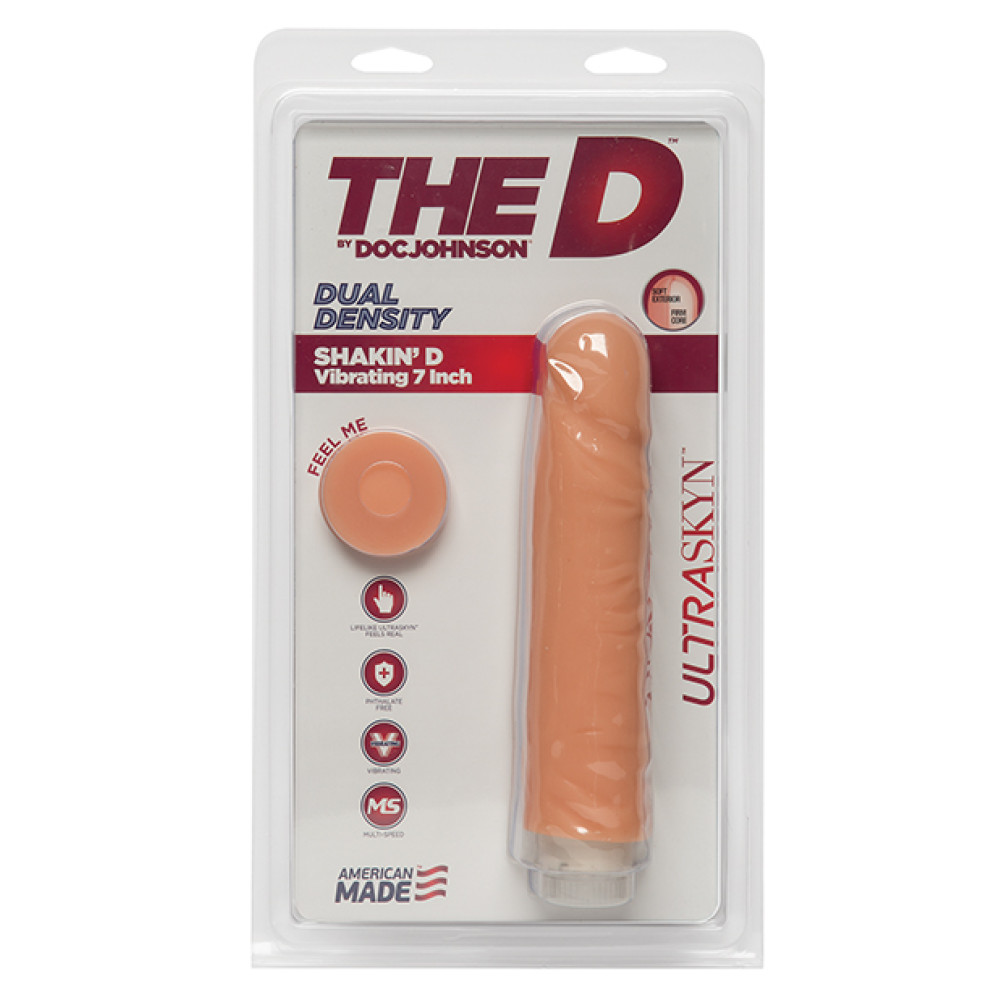 The D 7" Shakin' D Vibrating - Vanilla