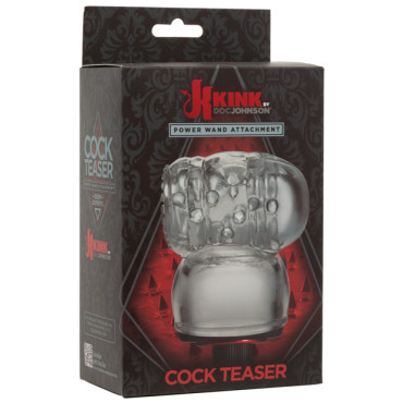 Kink Wand Cock Teaser Attch.  - Clear
