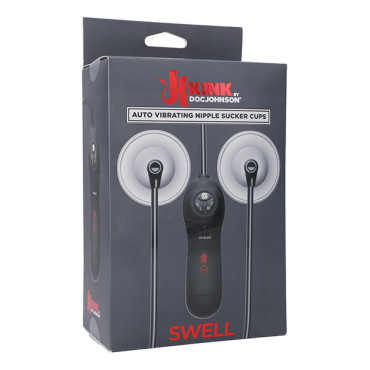 Kink Swell Auto Nipple Sucker Cups - Black