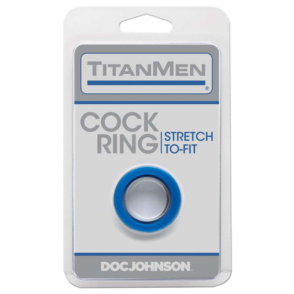 Titanmen Tools Cock Ring - Blue