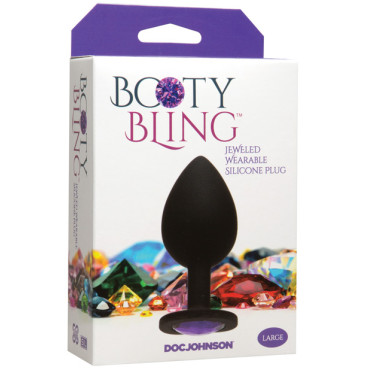 Booty Bling Large - Purple
