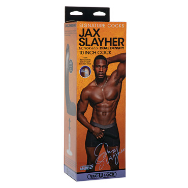 Signature Cocks ULTRASKYN 10" Cock w/Removable Vac-U-Lock Suction Cup - Jax Slayher
