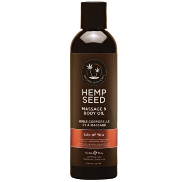 Earthly Body Massage & Body Oil - 8 oz Isle of You