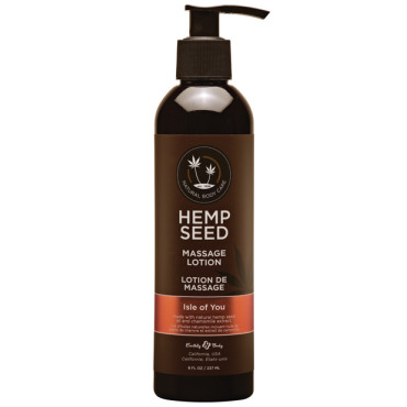 Earthly Body Hemp Seed Massage Lotion - 8 oz Isle of You