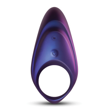 Hueman Neptune Vibrating Cock Ring - Purple