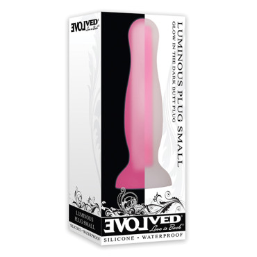 Evolved Luminous Plug Small - Pink
