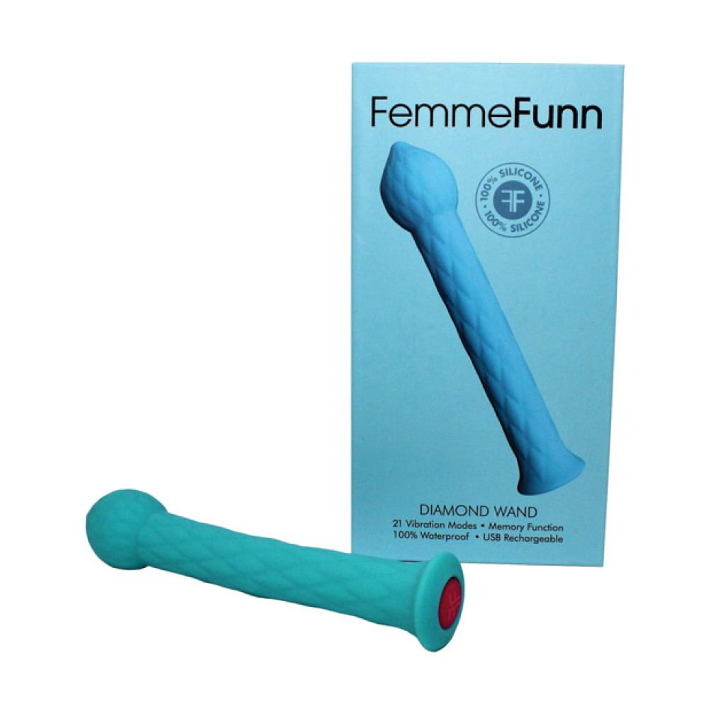 Femme Funn Diamond Wand - Turquoise
