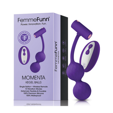 Femme Funn Momenta Kegel Balls - Purple