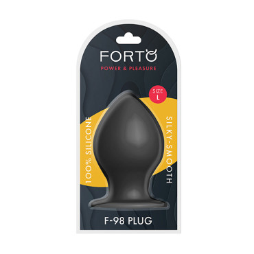 Forto F-98 Plug - Large Black