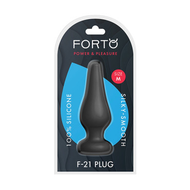 Forto F-21 Plug -  Medium Black