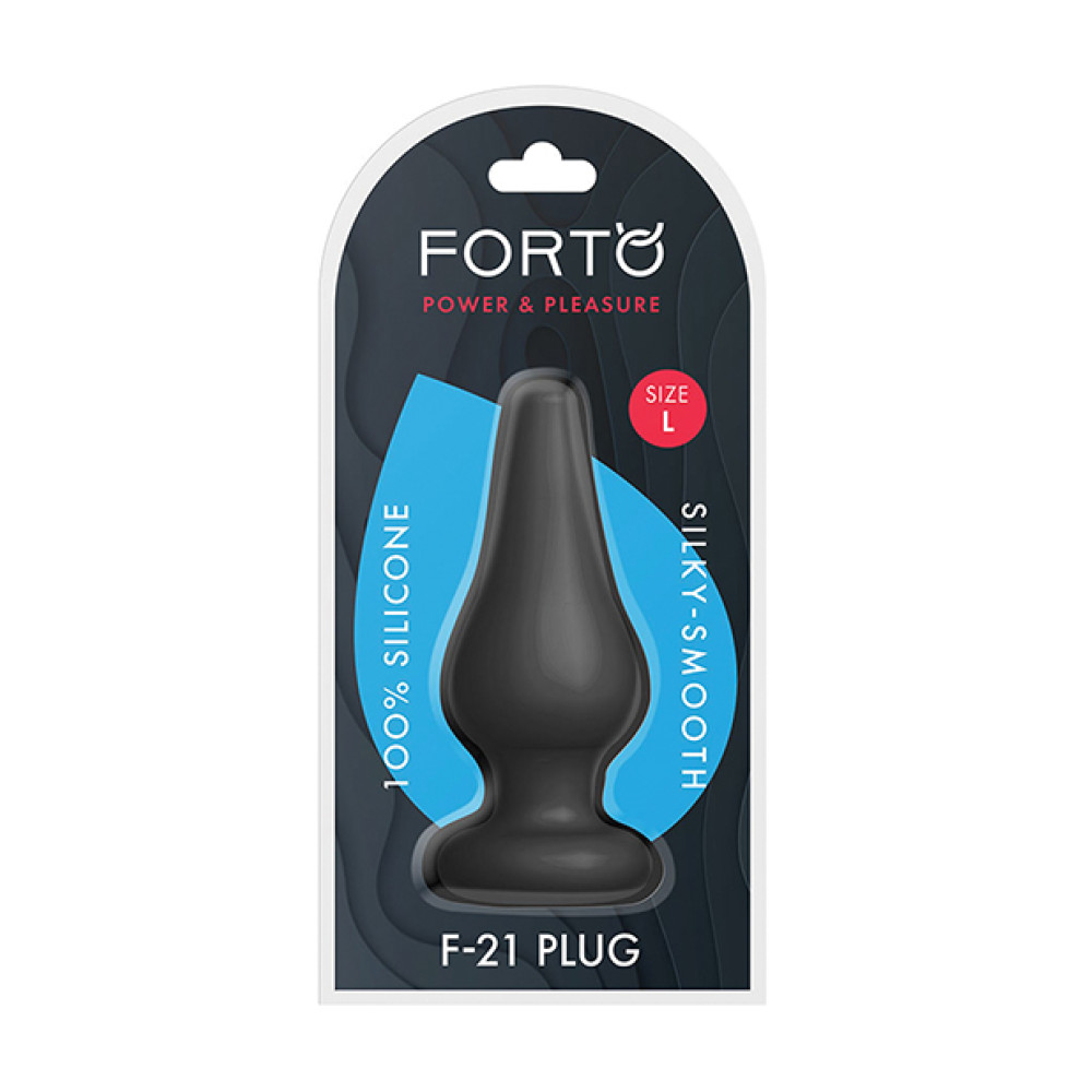 Forto F-21 Plug - Large Black