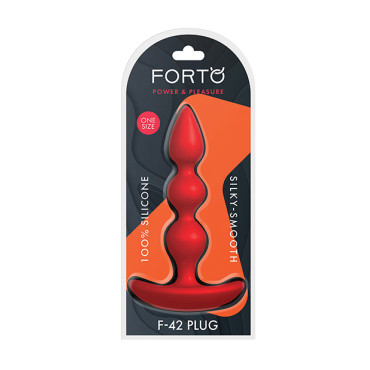 Forto F-42 Plug - One Size Red