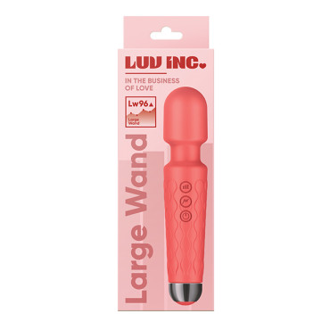 Luv Inc. 8" Large Wand - Coral